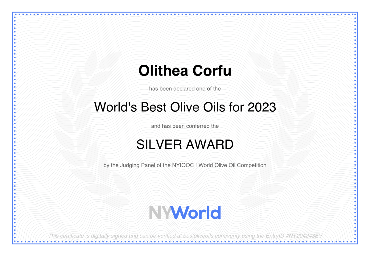 NYIOOC 2023 Certificate